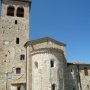 Il retro dell'Abbazia di S. Ruffino e Vitale