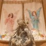 Una bellissima scultura della Madonna con Bambino, nella chiesa di S. Martino