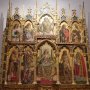 Il magnifico polittico realizzato da entrambi i fratelli Carlo e Vittore Crivelli, nella chiesa di S. Martino