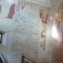 Interno della Chiesa Rurale di S.Maria a Pi d'Agello, tutta affrescata (la Chiesa era chiusa, le foto sono state fatte dai finestrini)