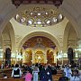 Interno della Basilica del Rosario: vi abbiamo celebrato nel pomeriggio del 14/7/2016 la Liturgia Penitenziale