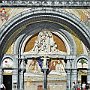 L'ingresso della Basilica del Rosario