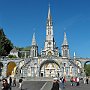 il Sagrato davanti alla Basilica del Rosario