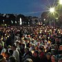 Processione aux Flambeaux (fiaccolata) : il rito è terminato