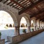 Uno dei porticati attorno al Chiostro